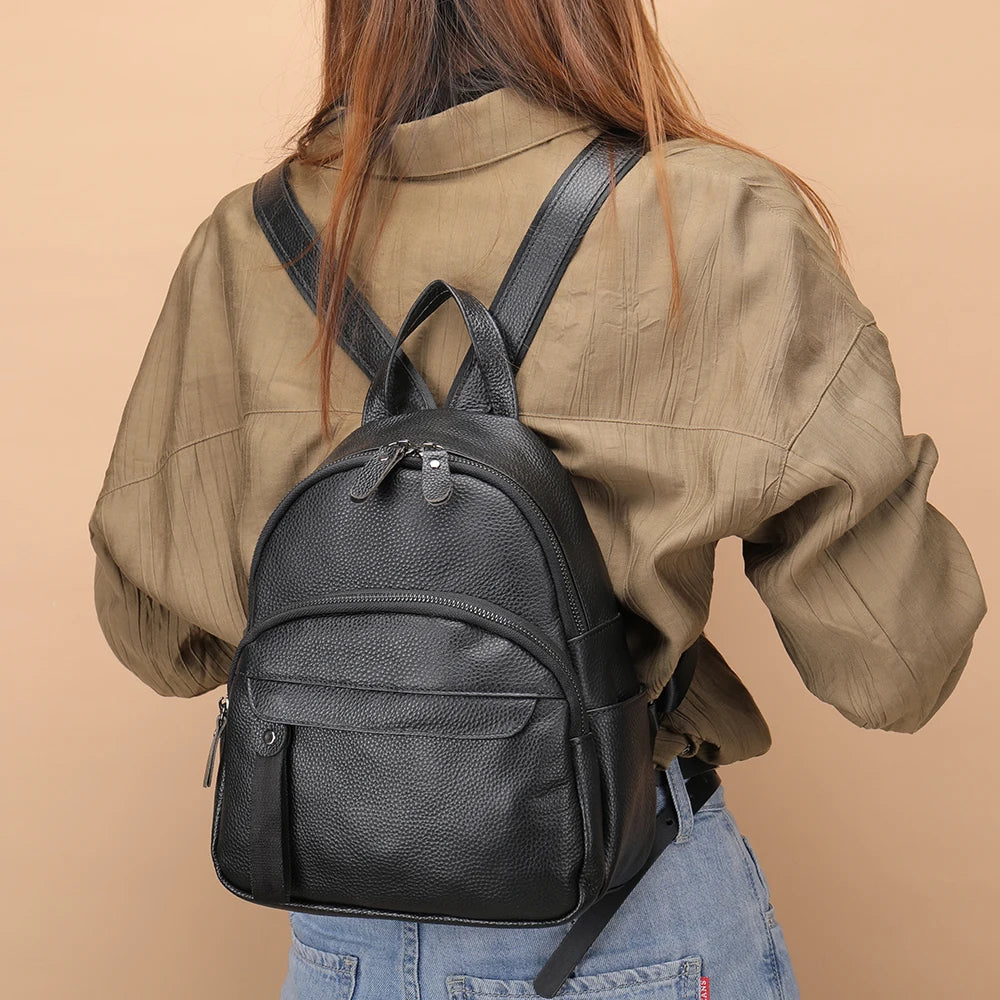 ChicLeather: Stylish & Waterproof Backpack for Women