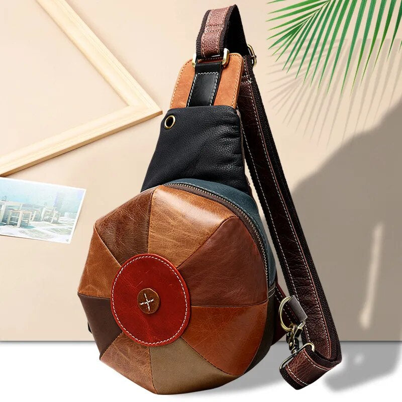 Women'S Shoulder Bag for Women Bags Genuine Leather Stitching Designer Bag Small Female Leather Handbags Ladies Hand Bags