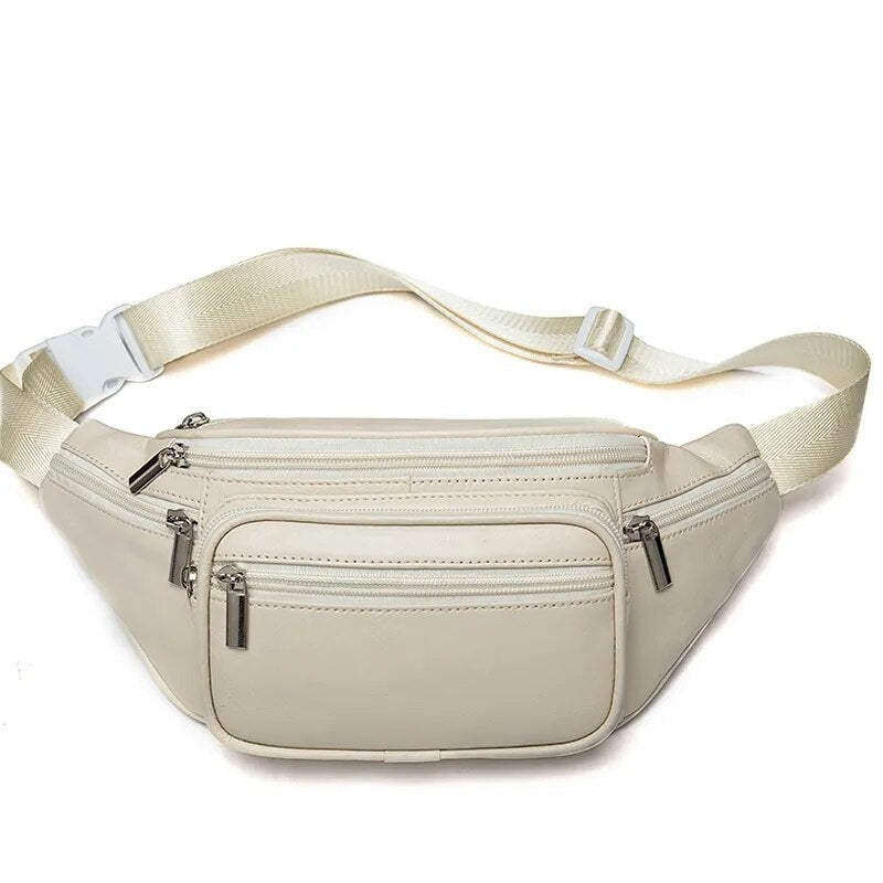 Genuine Leather Belt Bag Women'S Waist Bags for Women Fanny Pack New in Waist Pack Belt Waist Bag Woman Phone Bags Bumbag